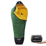 Nordisk Gormsson -2° Mummy Schlafsack M schwarz/grün