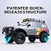 FMS 1/10 LC80 RC Crawler, FCX10 Toyota RC Rock Crawler with Lighting, Hobby Grade Offroad RC Car for Adults, RS Need to Complete (Grey)