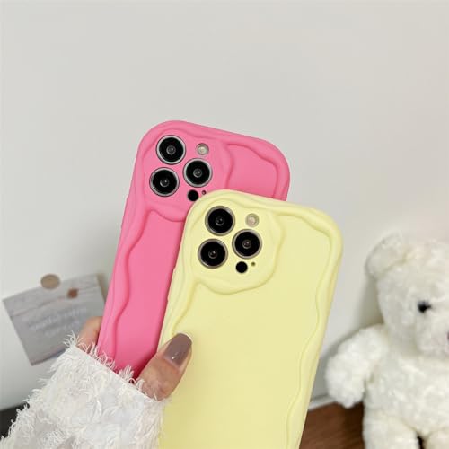 Coque Xiaomi Poco X5 Curly Wave rose antichoc solide - 4