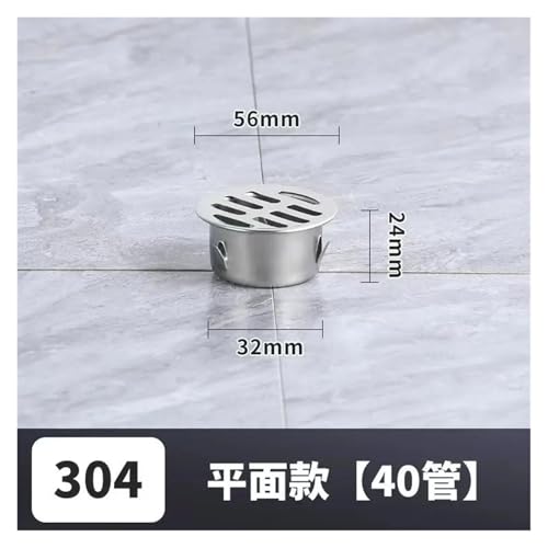 Filtre de vidange de sol en acier inoxydable 304 pour toit plat extérieur