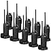 Retevis RT21 Walkie Talkies FRS Radio 2 Way Radios FCC 16CH CTCSS/DCS VOX License Free Two Way Radio (10 Pack)
