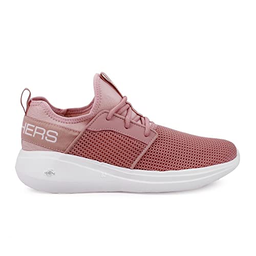 Tênis Go Run Fast, Skechers, Masculino, Rosa Claro, 38