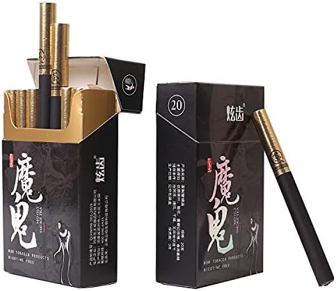 Honey rose Herbal Cigarettes - Tobacco and Nicotine Free 2 Packs 40 Smokes