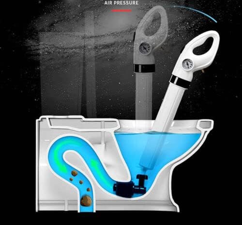 Household Pneumatic Sewer Dredging Device Toilet Pipe Dredger Pipe Cleaning Tool