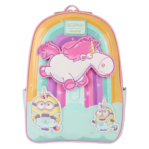 Loungefly Universal Minions Fluffy Unicorn Mini Backpack