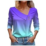 OCCASION : Les hauts à manches sept-quarts pour femmes sont parfaits pour une tenue quotidienne, une tenue décontractée, un dîner, un rendez-vous, une fête, une sortie, une tenue de bureau ou une tenue professionnelle. Les hauts de travail décontractés sont parfaits pour le printemps, l'été et l'automne.