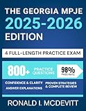 The Georgia MPJE 2025-2026 Edition: Your Complete Roadmap to Navigating Pharmacy Law, Featuring Targeted Review, Realistic Practice Questions, and Clear Legal Breakdowns.
