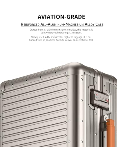 Varyleap All Aluminum Suitcase