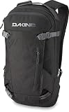 Dakine Herren Heli Pack 12L Rucksack, Schwarz, Dk, 12L, Minimalistisch