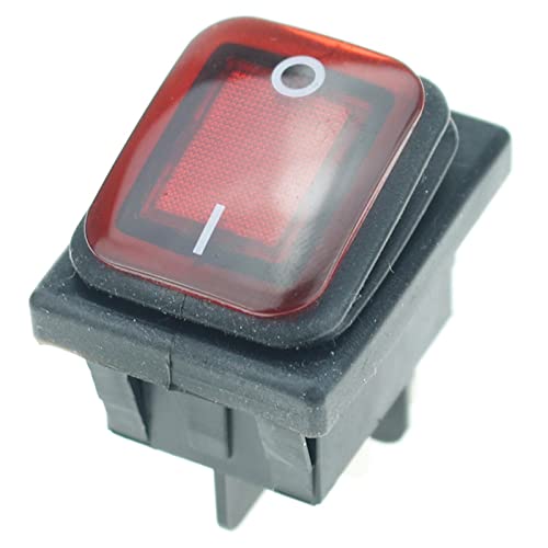 Interrupteur à bascule 12V 220V étanche IP67 bipolaire à LED - 2