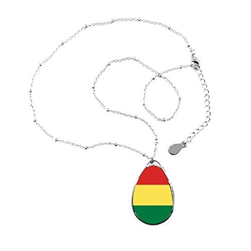Collier Bolivie pendentif symbole pays pour afficher fièrement ses racines sud-américaines