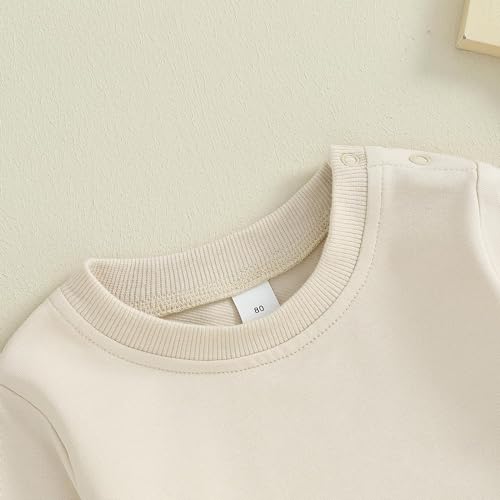 Image of Baby Boy Girl Pumpkin Sweatshirt Tops Toddler Halloween Outfit Long Sleeve Crewneck Pullover Sweater Shirt Fall Clothes