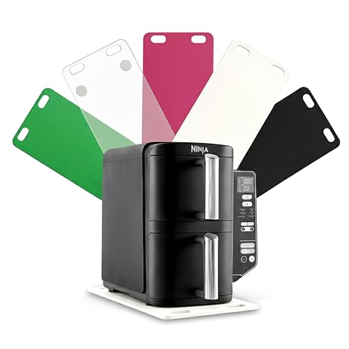 Lieblingsmensch Acryl Gleitbrett für Ninja Double Stack XL Heißluftfritteuse | Farbwahl | 45x22 cm | 4 Gummifüße + 2 Teflongleiter | rutschfest & verschiebbar für sicheren Stand + einfache Handhabung