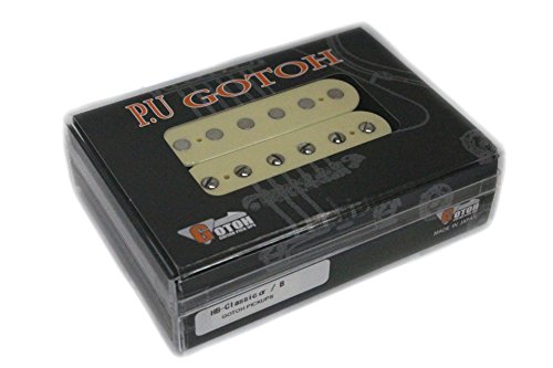 【GOTOH PICKUPS】ハムバッカー用ピックアップ HB-Classic アルファ クリーム 日本製リア用GTPU-HB-CLA-CRE-B