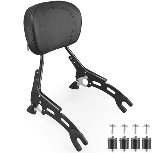 Sissy Bar pour Indian Chief dossier passager amovible avec coussin moto