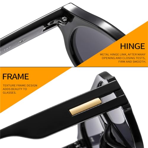 Sunglasses Women Vintage Big Frame Shades Men Sun Glasses UV400 Oversized Eyewear4