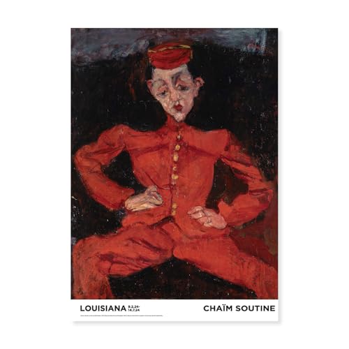 �f���}�[�N ���C�W�A�i�ߑ���p�� �|�X�^�[ Chaim Soutine ? The Piccolo (1925) A2 42×59.4cm