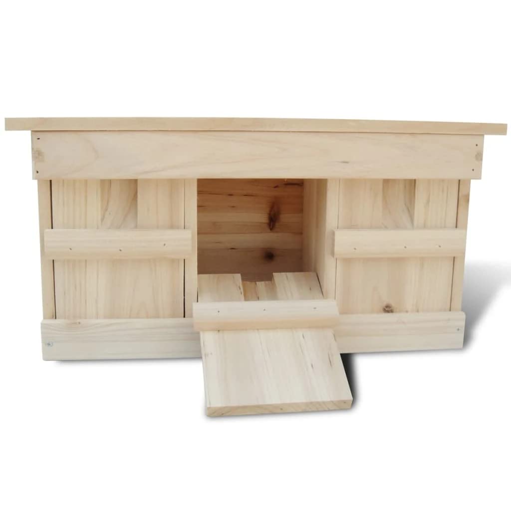 vidaXL Spatzenhaus 2 STK. Holz 44 x 15,5 x 21,5 cm