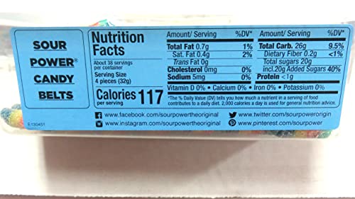 Sour Power Quattro, 150-Count, 42.3 Ounce #TOP4