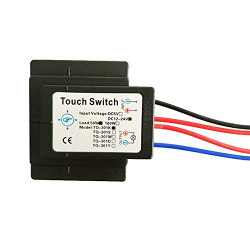 Taidacent Touch Sensor Switch For Bathroom Mirror Led Light Capacitive Touch Light Switch 12V24V Bathroom Smart Glass Capacitance Sensor Module #TOP6