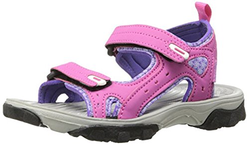Northside Kid's Riverside II Summer Sandal, Fuchsia/Multi, 5 M US Toddler; with a Waterproof Wet Dry Bag - Main Image