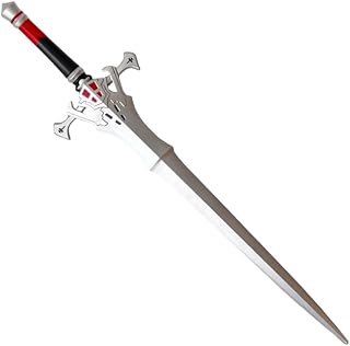 damdos Halloween Prop Cosplay Weapon 40" Slime's Sword,Cosplay Sword for Final Clive's Rosfield Cloud Strifoe Swords Birthdays Gifts
