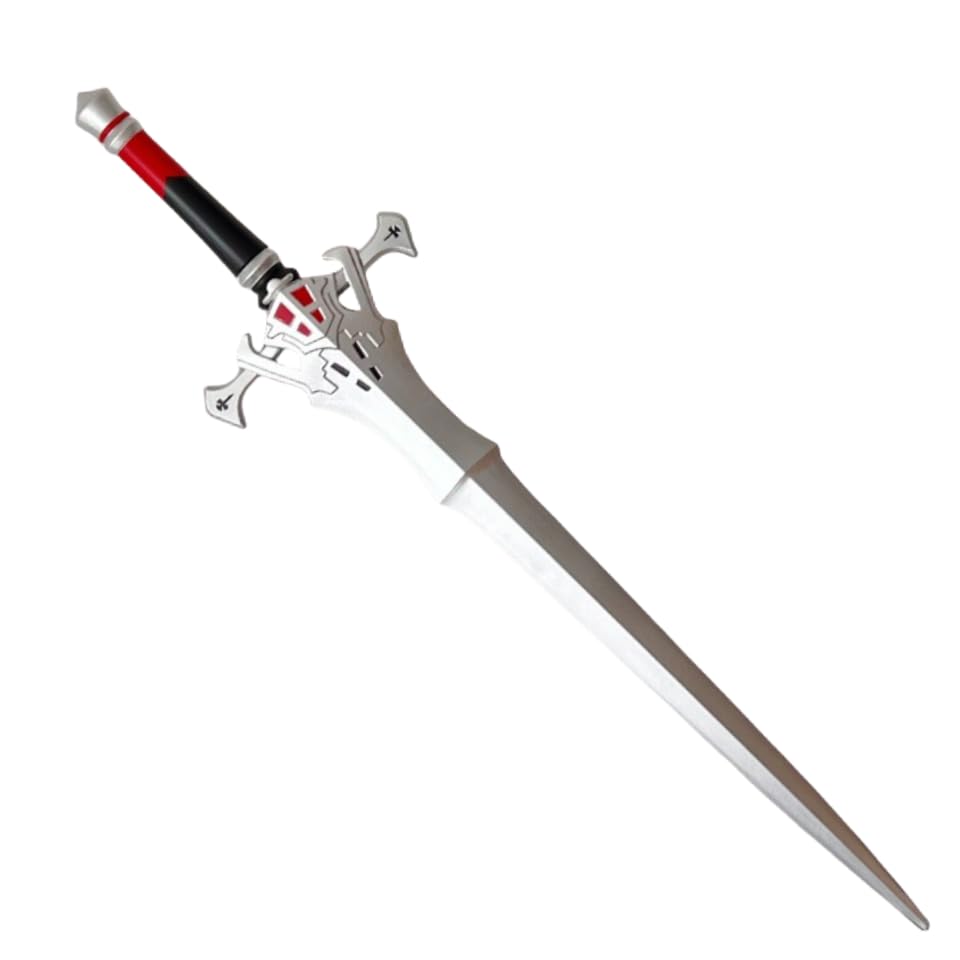 damdos Halloween Prop Cosplay Weapon 40" Slime's Sword,Final XVI Clive Rosfield Sword Cloud Strife Swords Birthdays Gifts