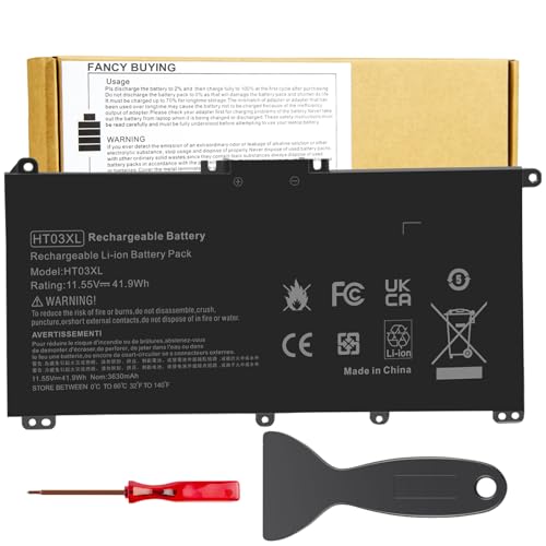 HT03XL L11119-855 HTO3XL Laptop Battery for HP Pavilion 17-CA 17-BY 15-DA 15-DB 15-DW 15-DY 14-CE 14-CF 14-DF 14M-DH0003DX 14M-DH1003DX L11421-542 L11421-2C2 HSTNN-UB7J HSTNN-DB8R HT03041XL LPD1071