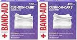 The information below is per-pack only 10-count of Band-Aid Brand Cushion-Care Gauze Pads are designed to protect minor cuts, scrapes and burns, measuring 3 inches x 3 inches in size Each individually-wrapped gauze pad is made with Quilt-Aid Technolo...