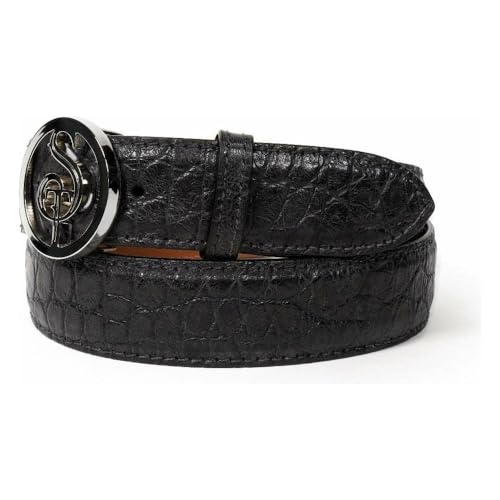 Matte Alligator Dress Belt - Genuine Alligator Skin - 1.5” Wide3
