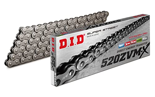 Kit chaîne moto Aprilia MX 125 DID 520ZVM-X pour éliminer l'usure acier - 3