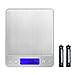 Neoteck Mini Balance Cuisine Électronique 0.01-500g Balance de Précision Numérique en Acier Inoxydable avec Tactile Sensible Écran LCD Rétroéclairé Arrêt Automatique