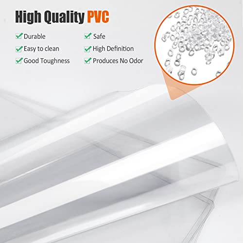 menu covers 85 x 11 36 pack 2 view restaurant menu covers all clear vinyl menu sleeves menu holder top-loading