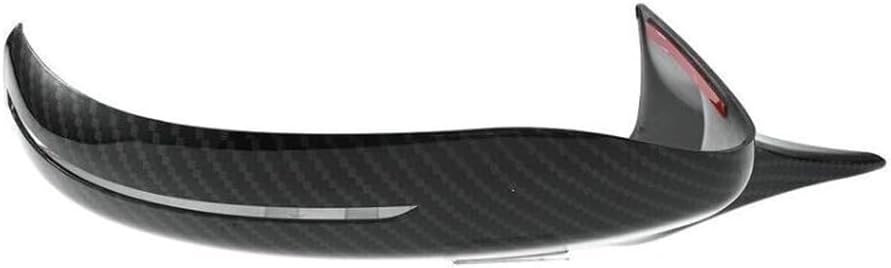 2pcs Rear View Mirror Outside Housing Wing Cover for Kia Optima K5 2011-2015 Rearview Mirror Door Wing Caps Driver Passenger Side Carbon Fiber Style Interior OX Horn Accessories