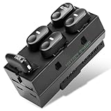 A-NAFTULY Driver Side Master Power Window Switch Replacement fits for Buick Century & Regal 1997 1998 1999 2000 2001 2002 2003 2004 2005, Front Left Driver's Window Control Switch, 10433029, 19244641