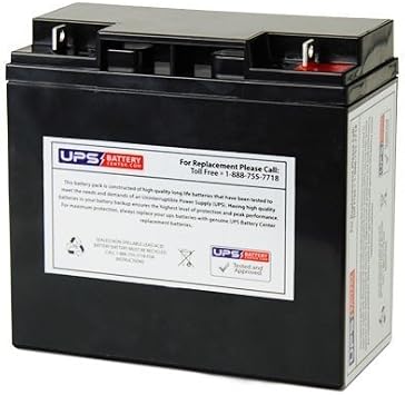 Sunnyway SW12200 Battery - Replacement UB12220 Universal Sealed Lead Acid Battery 12V, 22Ah, 22000mAh, NB Terminal, AGM, SLA