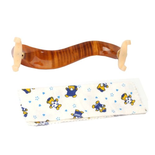 New Deluxe Maple Wood Violin Shoulder Rest 1/2 Size