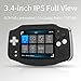ANBERNIC RG 34XX Handheld Spielekonsole,Handheld Game Console RG34XX Eingebaut 64G mit über 5000+ Spielen,3,4 Zoll IPS Screen 3500mAh,Retro Konsole Support Wi-Fi Multiplayer und HD TV-Ausgang