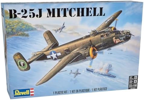 Revell 1: 48 B25J Mitchell, Brown