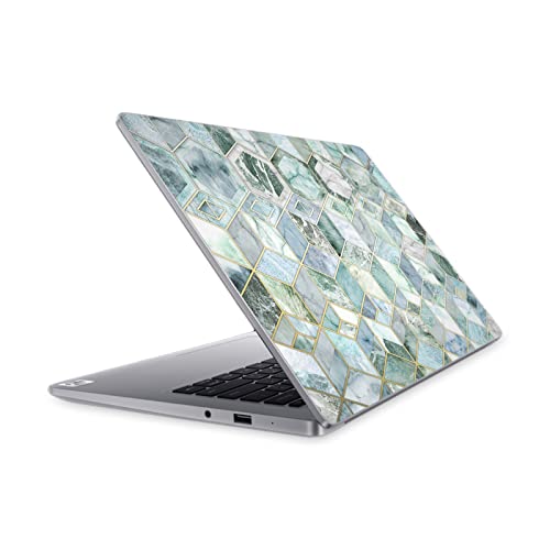 Skin vinyle Mi Notebook 14 anti rayure autocollant marbre nid d'abeille
