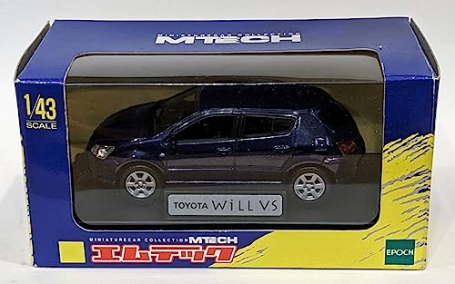 エムテック ミニカー Will VS パープル 1/43 箱付き