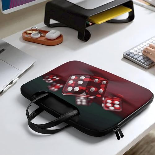 Maletín para portátil impermeable de 17 pulgadas rojo miniatura 7