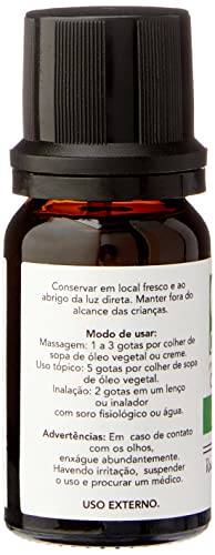 DERMARE Oleo Essencial de Alecrim, Transparente, 10 ml