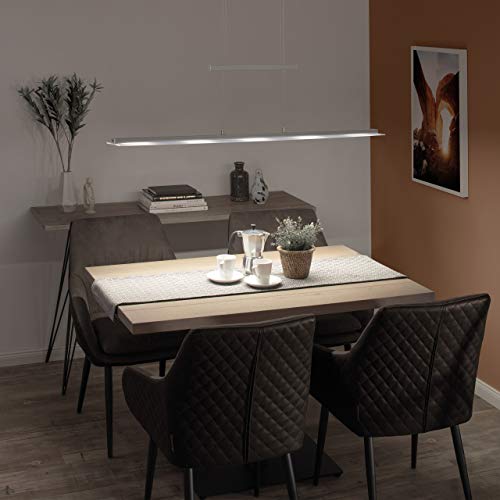LED Pendelleuchte dimmbar 160x100cm mit Farbtemperatursteuerung
