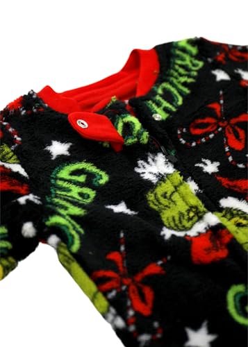 Dr. Seuss Pijama Grinch – Conjunto de pijamas de Natal para a família – Conjunto de pijama combinand