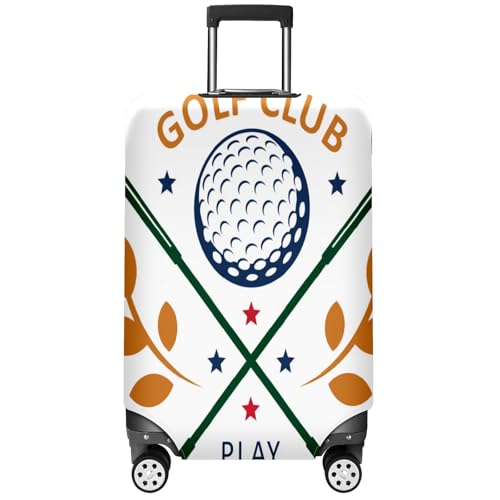 Travel Luggage Cover Suitcase Protector Scratch-Resistant Fit Not Included Suitcase Golf Club -1 S-19-21in