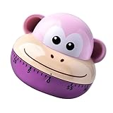 60 minutes: Les minuteries de cuisine mécanique durent 60 minutes, ce qui peut aider les enfants à saisir le temps raisonnablement et à améliorer l'efficacité d'apprentissage.