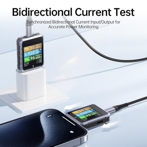 Testeur USB C FNB-C2 240W PD 3.0 et analyseur de charge rapide
