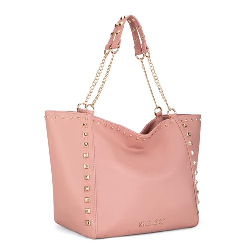 Image of Montana West Large Tote Bag for Women Oversized Shoulder Purses with Chain Handbags