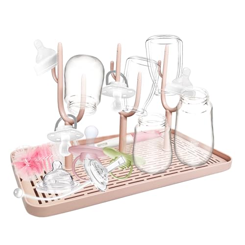 Neylokfen Egouttoir Biberon Bebe Sechage Biberon Bebe 31X17cm Grande Capacité &Bac Recuperation d'eau